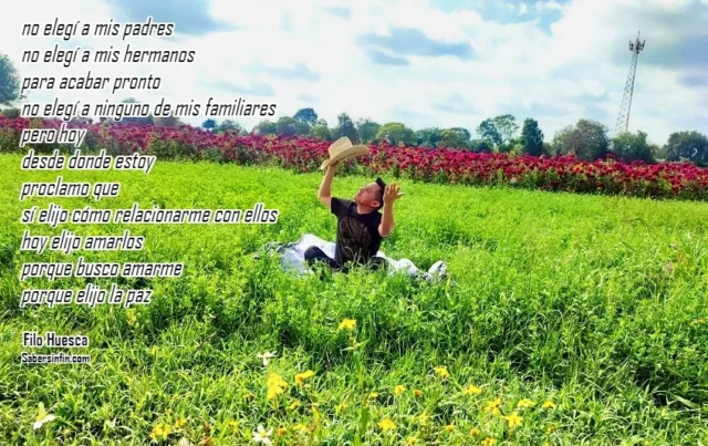 Hoy elijo poema de Filo Huesca