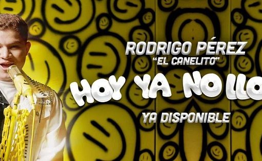 Rodrigo Pérez “El Canelito” platica de su sencillo “Hoy ya no lloro”
