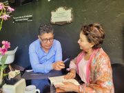 Entrevista a la escritora mexicana Sarahí Jarquín para Radio Ciudad de Nogoyá 96.1 FM Argentina