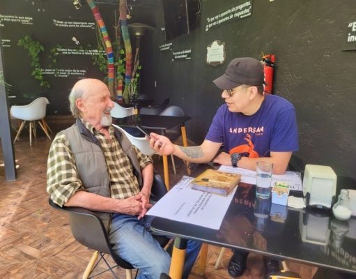 Entrevista a Azril Bacal Roij, poeta, investigador y educador. Radio Ciudad de Nogoyá 96.1 FM Argentina