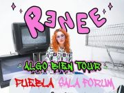Renee presentará en Sala Forum su “Algo Bien Tour” este viernes 8 de septiembre