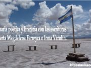 Charla poética y literaria con las escritoras argentinas Marta Magdalena Ferreyra e Irma Verolín