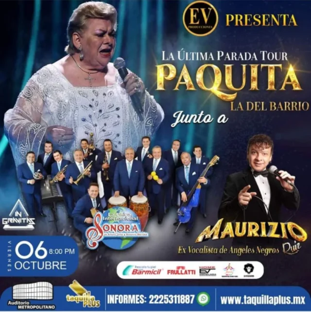 PAQUITA LA DEL BARRIO Y SONORA SANTANERA 2