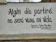 Iniciativa de Sabersinfin y Noyolotzin pinta con poesía calles de Tehuacán