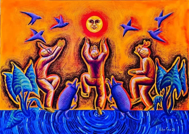 Pintura de Víctor Cruz Sánchez