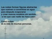“Como nubes” (Mino D’Blanc).