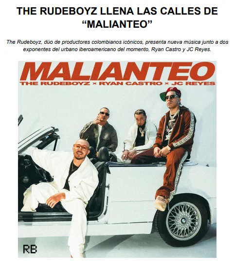 THE RUDEBOYZ-MALIANTEO