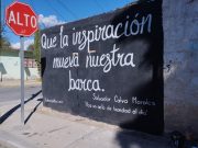 Avanza la segunda etapa de la iniciativa que pinta con poesía calles de Tehuacán