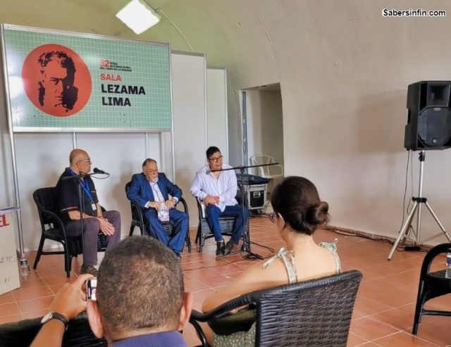 Salvador Calva Morales y Abel Perez Rojas en la Habana