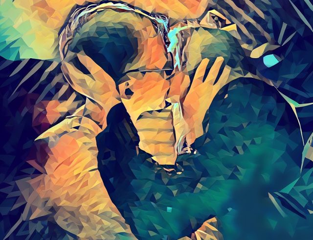 beso pintura abel perez rojas