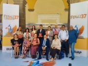 Presentaron la IV Antología internacional de poesía Sabersinfin en la FENALI 37 BUAP 2024