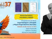Presentarán en la FENALI #37 BUAP, libros de Jorge A. Rodríguez y Morgado