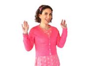 La actriz Milia Nader platica de su personaje La Pinky en la telenovela “Vivir de amor”