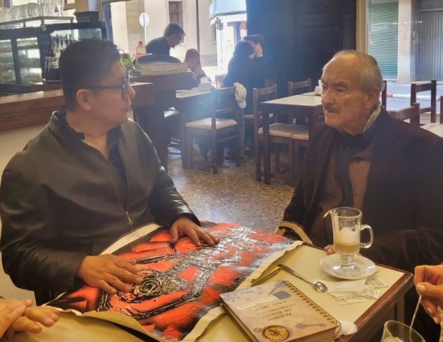 Abel Pérez Rojas y Víctor Manuel Barceló en Montevideo Uruguay