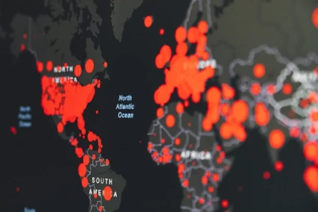 pandemia mapa mundi