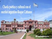 Charla poética y cultural con el escritor argentino Roque Cattaneo