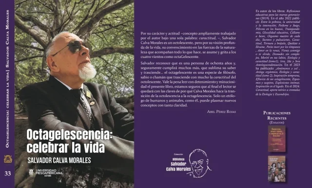 portada Salvador Calva Octogelescencia prólogo Abel Pérez Rojas