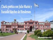 Charla poética con Julio Marini y Facundo Sánchez de Henderson