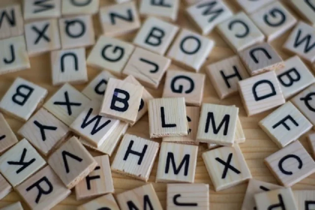 letras que forman palabras