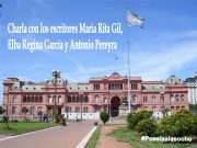 Charla con los escritores María Rita Gil, Elba Regina García y Antonio Pereyra