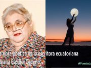 La obra poética de la escritora ecuatoriana Ileana Espinel Cedeño