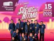 Los Socios del Ritmo se presentarán en Puebla por primera vez en el Auditorio Metropolitano. Sábado 15 de febrero de 2025, 20:30 horas.