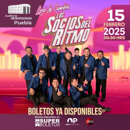 LOS SOCIOS DEL RITMO-CONCIERTO PUEBLA