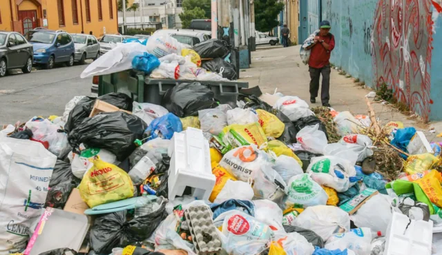 trabajadores de limpia
