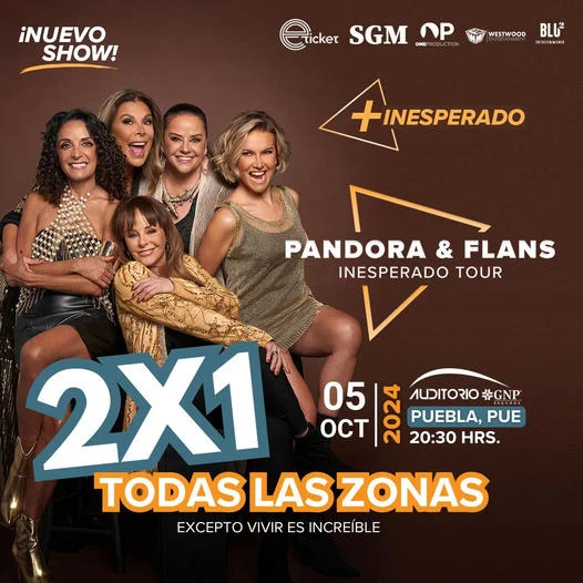 +INESPERADO TOUR 2X1