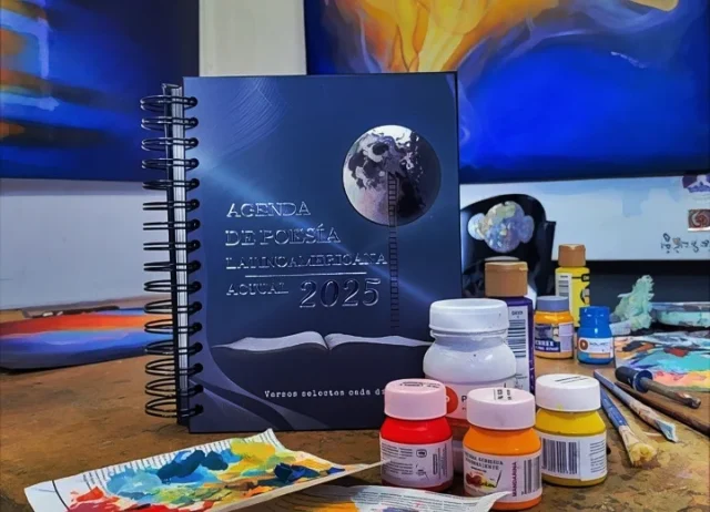 agenda de poesía 2025 en estudio del maestro Sulayez