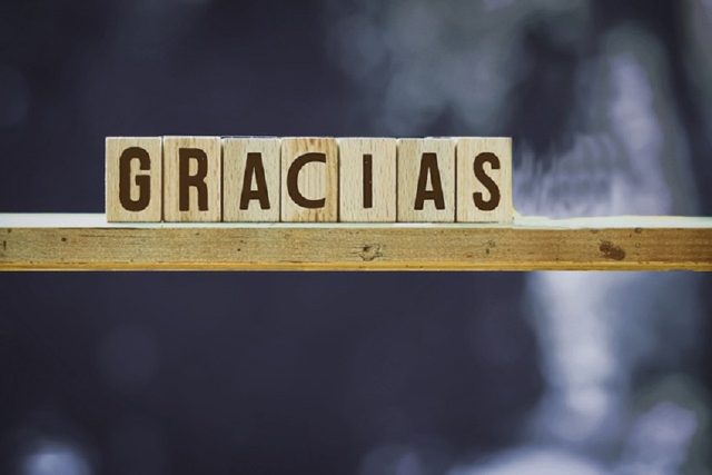 gratitud agradecimiento gracias