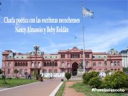 Charla poética con las escritoras necochenses Nancy Almassio y Beby Roldán