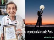 La poesía de la escritora argentina Marta de Paris