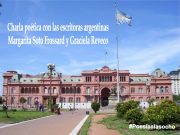Charla poética con las escritoras argentinas Margarita Soto Frossard y Graciela Reveco