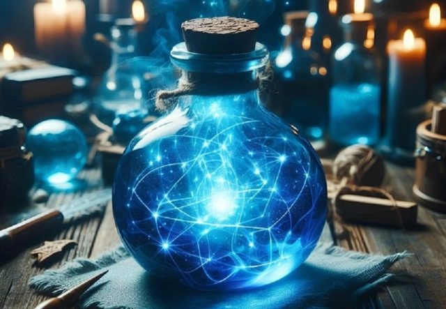 alquimia conjuro encanto brebaje magia
