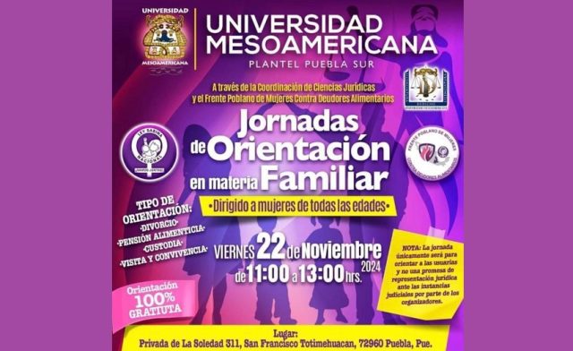 jornadas de orientación en materia familiar