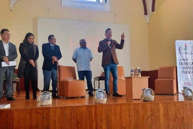 Abel Pérez Rojas en la Reunión Estatal del Consejo de la Crónica OK