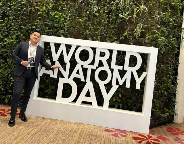 Filo Huesca en World Anatomy Day