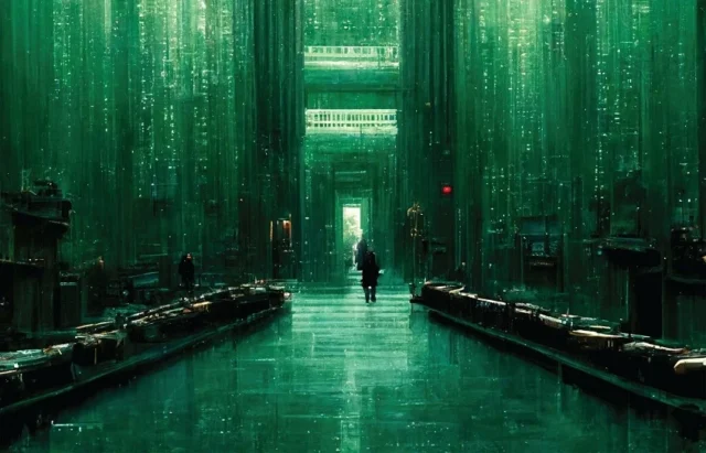 matrix calles futurista códigos