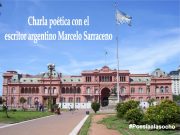 Charla poética con el escritor argentino Marcelo Sarraceno