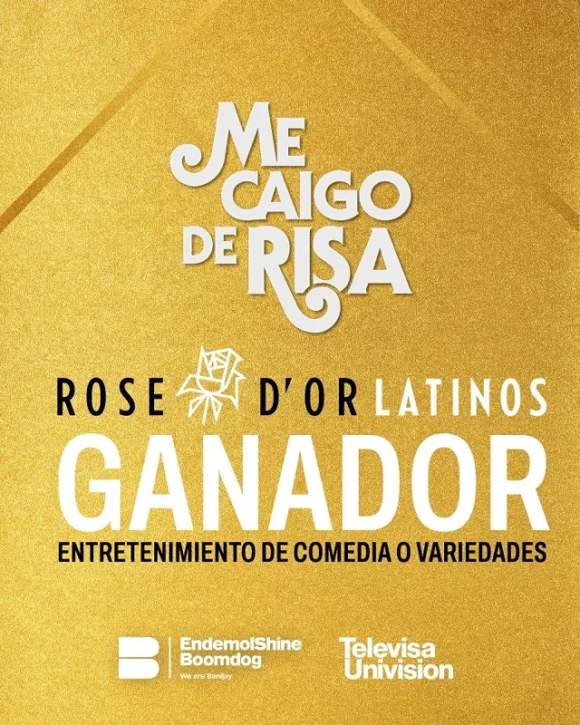 ME CAIGO DE RISA-PREMIOS ROSE d'OR LATINOS