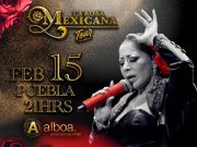 Rosy Arango presentará en Alboa Puebla su espectáculo “La Rosa Mexicana Tour”