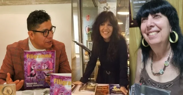 Abel Pérez Rojas Aurora Olmedo y Esmeralda Longhi