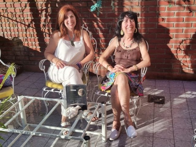Nancy Almassio y Esmeralda Longhi Suárez agenda de poesía sabersinfin 2025
