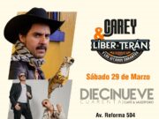 El primer concierto de Carey por 1a vez en México será en Puebla este sábado 29 de marzo en Diecinueve Cuarenta Café & Multiforo