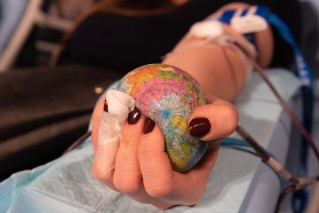 donar sangre
