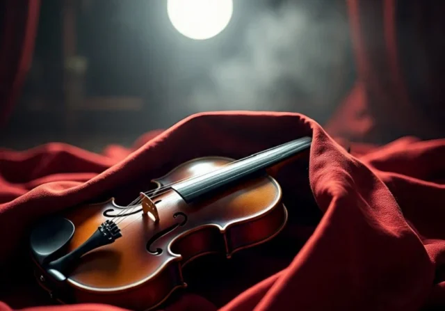 violin y luna
