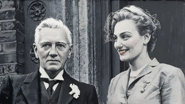 Amalia Koutsouri-Vourekas y Alexander Fleming 2
