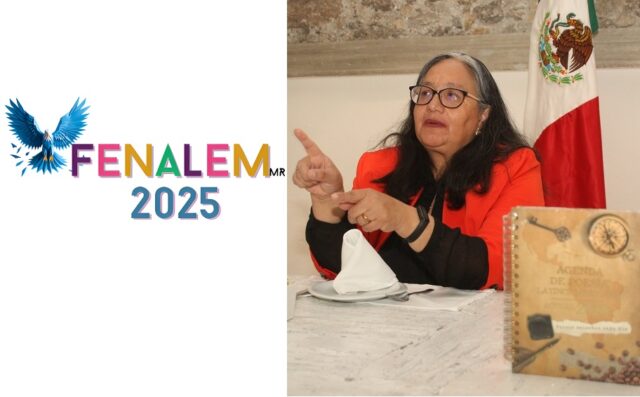 María Dolores Pliego Domínguez en la FENALEM 2025