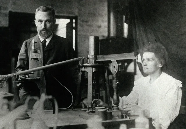 Marie y Pierre Curie